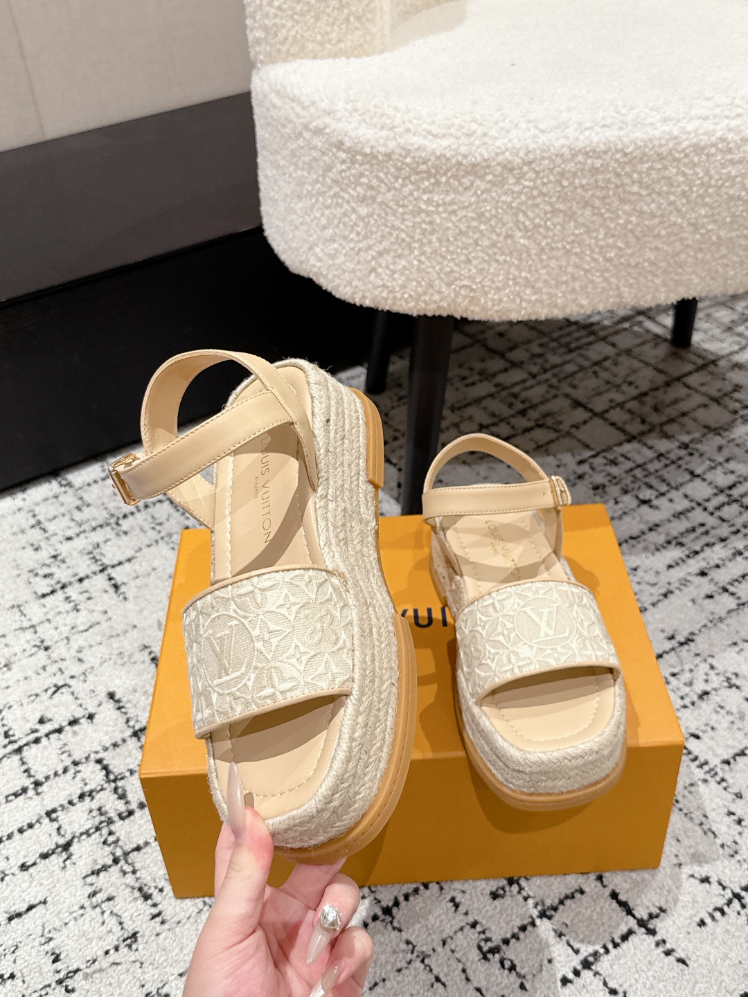 LOUIS VUITTON Maya Platform Espadrille,Takashi Murakami x LOUIS VUITTON 25