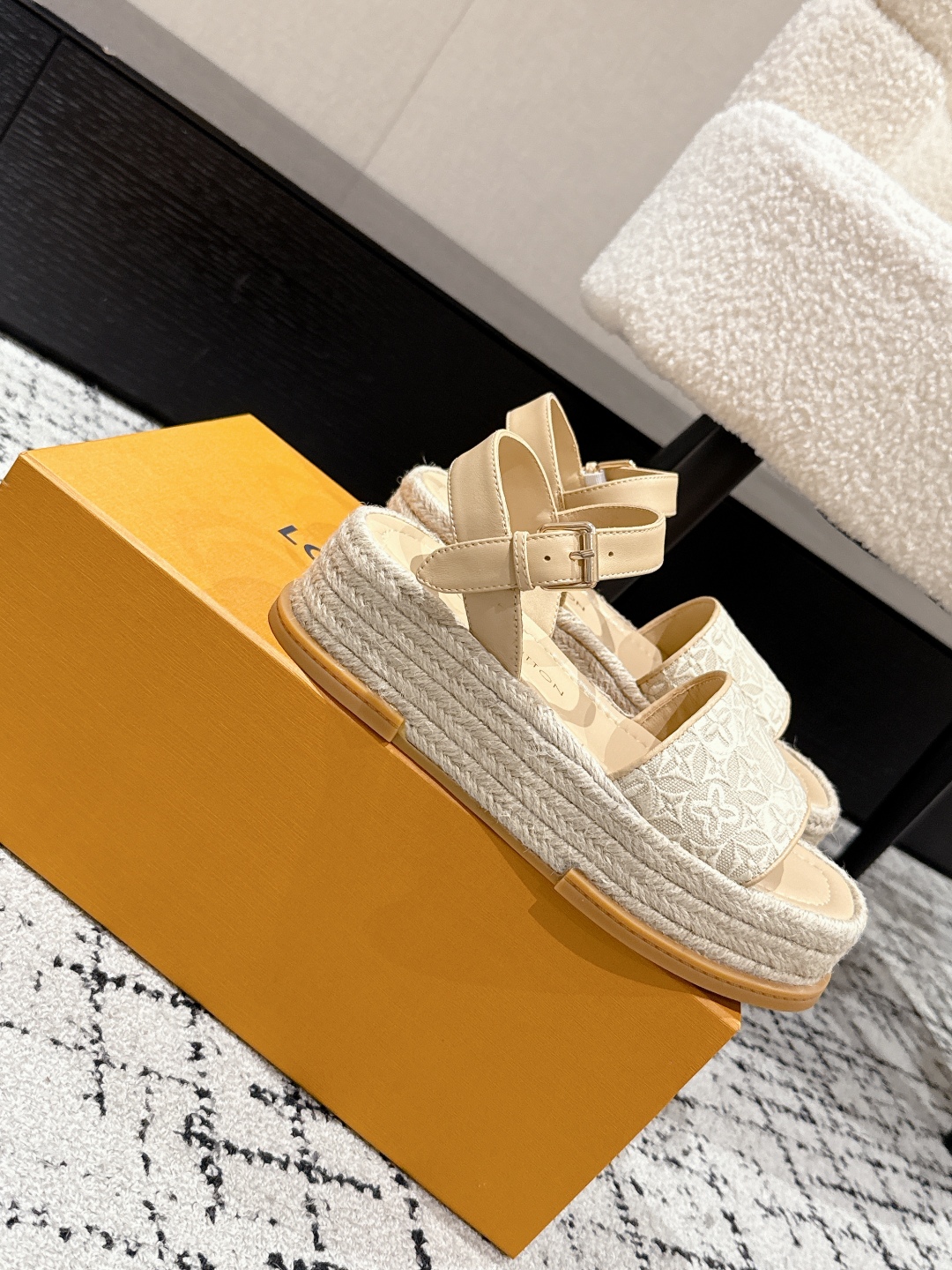 LOUIS VUITTON Maya Platform Espadrille,Takashi Murakami x LOUIS VUITTON 25 LOUIS VUITTON Maya Platform Espadrille,Takashi Murakami x LOUIS VUITTON 25