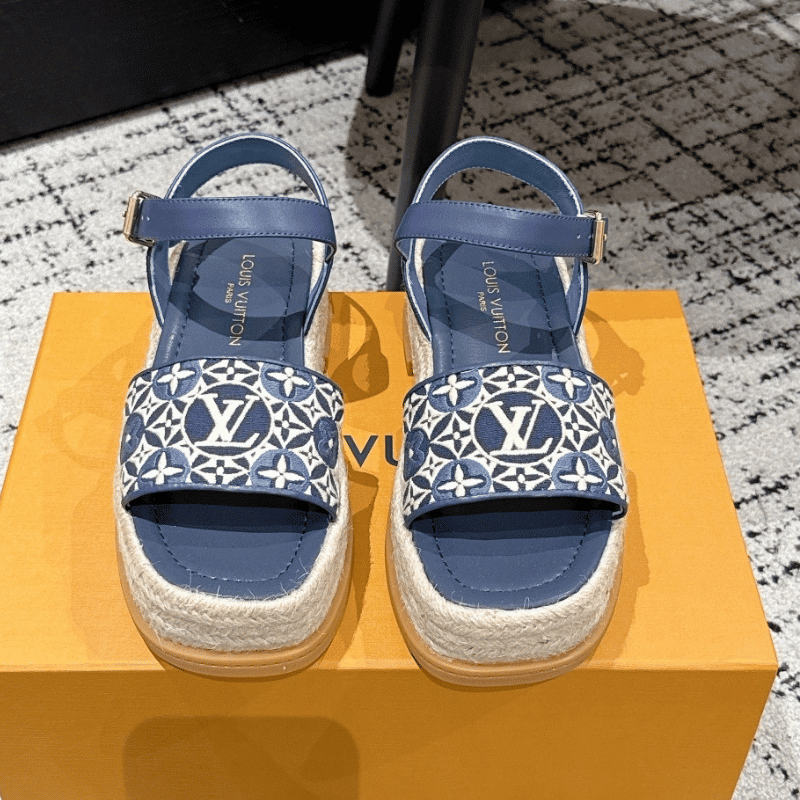 LOUIS VUITTON Maya Platform Espadrille,Takashi Murakami x LOUIS VUITTON 25