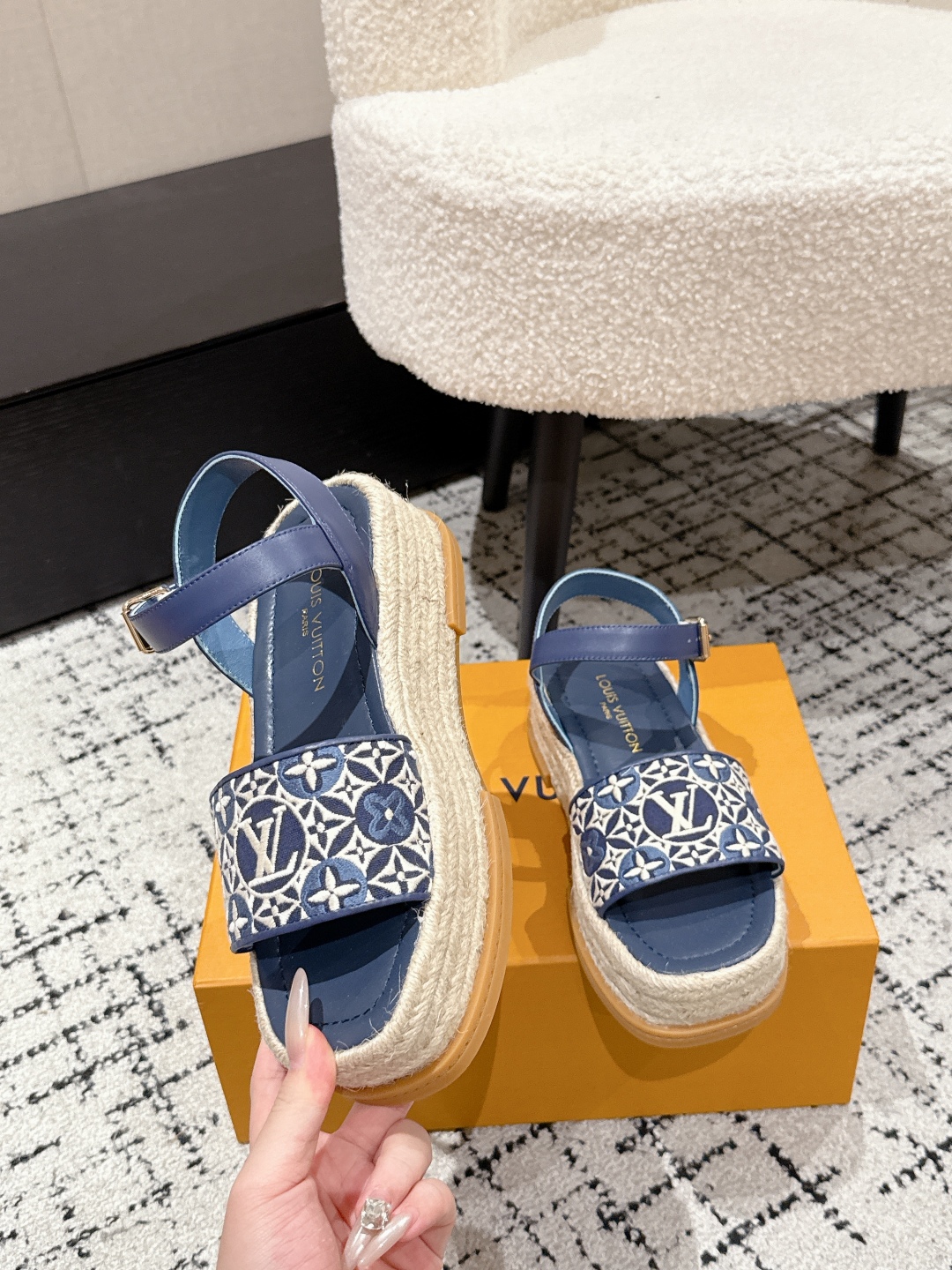 LOUIS VUITTON Maya Platform Espadrille,Takashi Murakami x LOUIS VUITTON 25