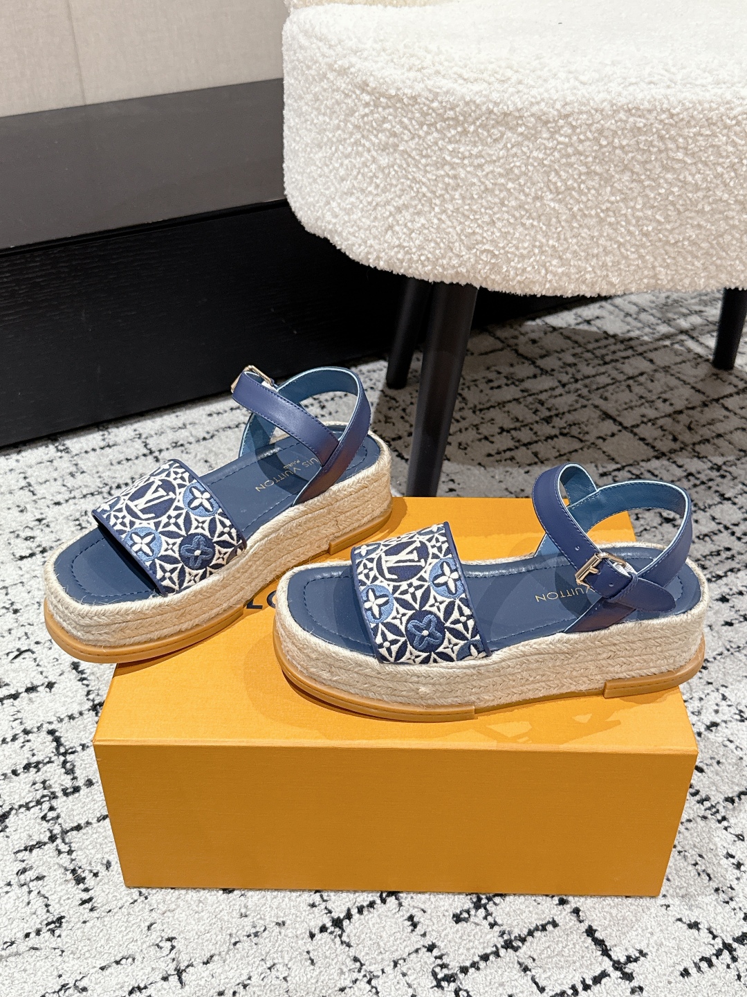 LOUIS VUITTON Maya Platform Espadrille,Takashi Murakami x LOUIS VUITTON 25 LOUIS VUITTON Maya Platform Espadrille,Takashi Murakami x LOUIS VUITTON 25