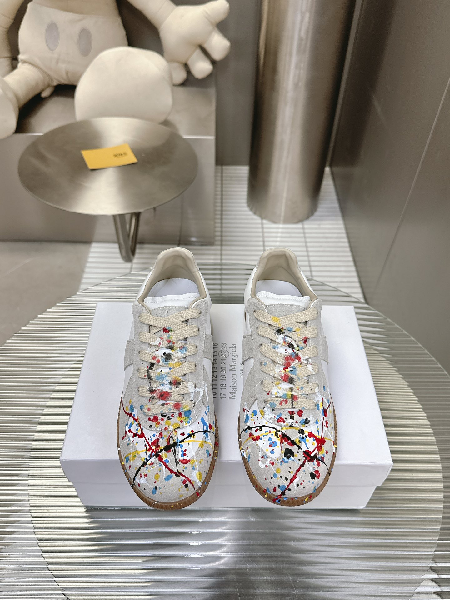 Maison Margiela Replica paint-splatter sneakers