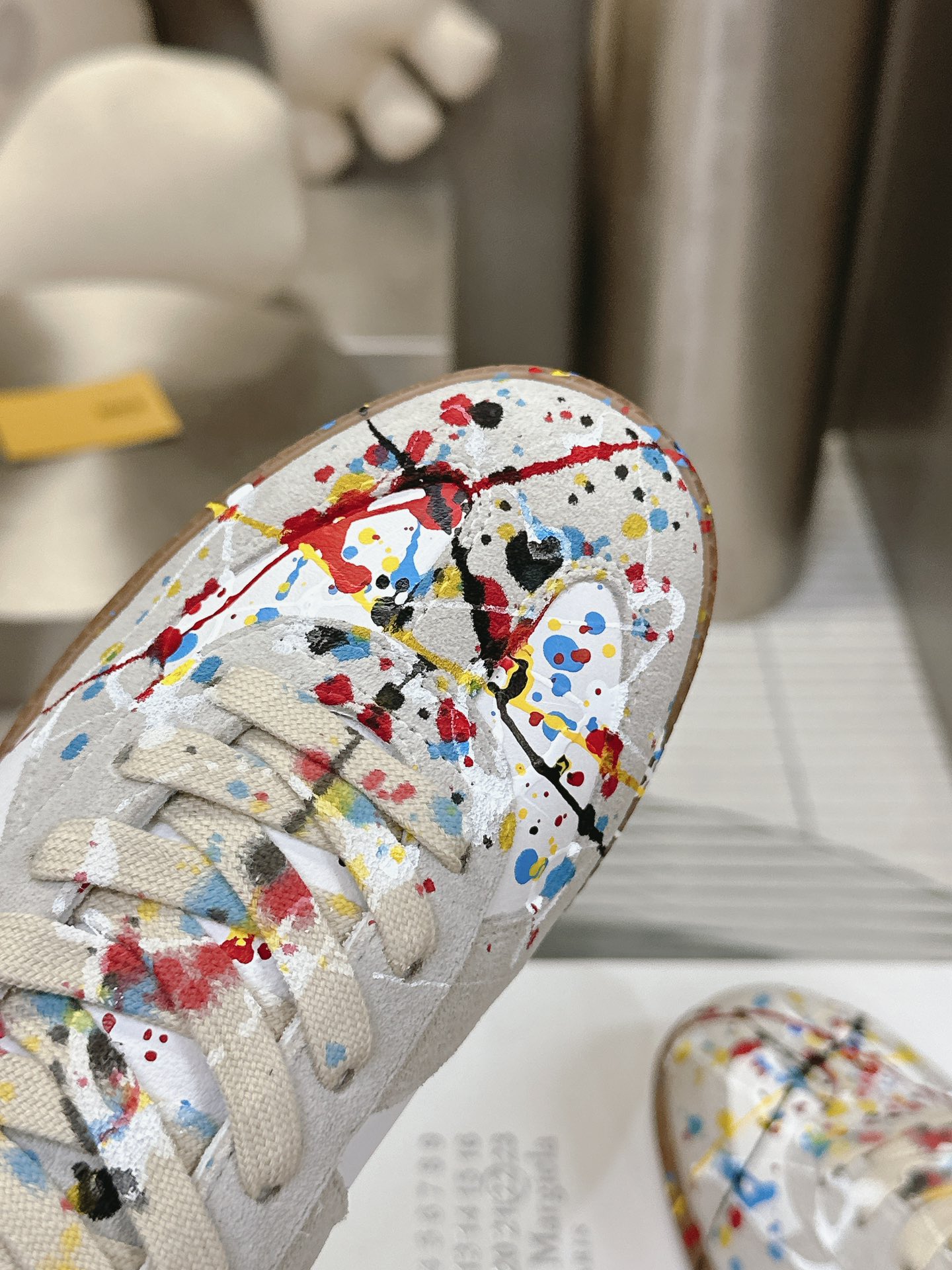 Maison Margiela Replica paint-splatter sneakers