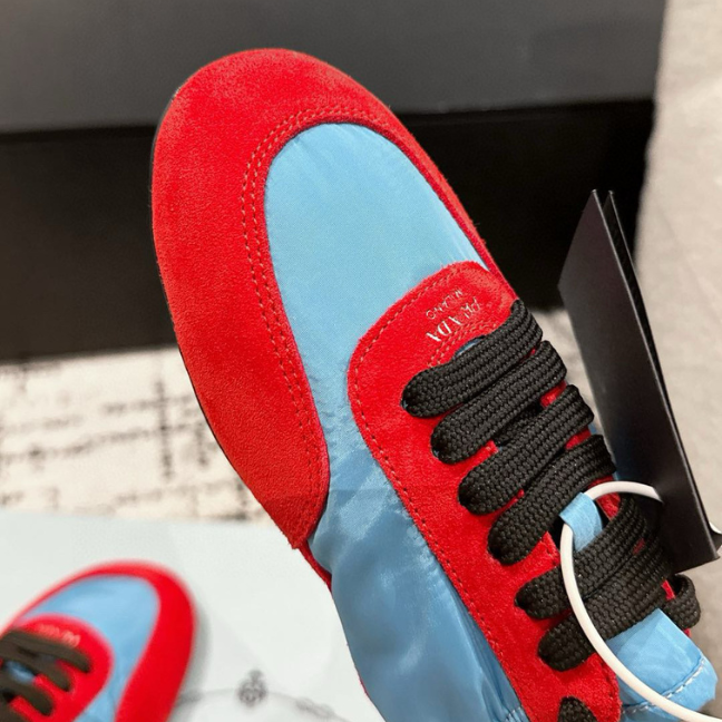 PRADA Collapse Re-Nylon and suede sneakers PRADA Collapse Re-Nylon and suede sneakers
