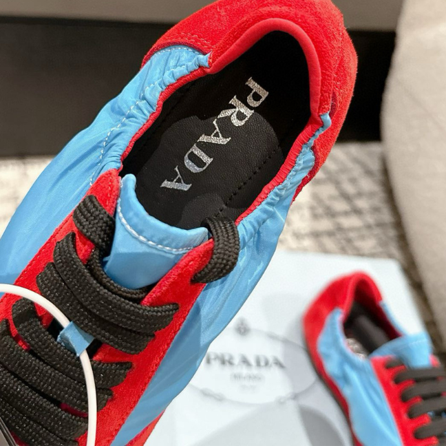 PRADA Collapse Re-Nylon and suede sneakers PRADA Collapse Re-Nylon and suede sneakers