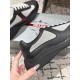 PRADA Soft Rubber Mesh Mens America's Cup Sneakers 