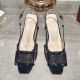 ROGER VIVIER Belle Vivier Slingback Pumps in mesh fabric ROGER VIVIER Belle Vivier Slingback Pumps in mesh fabric