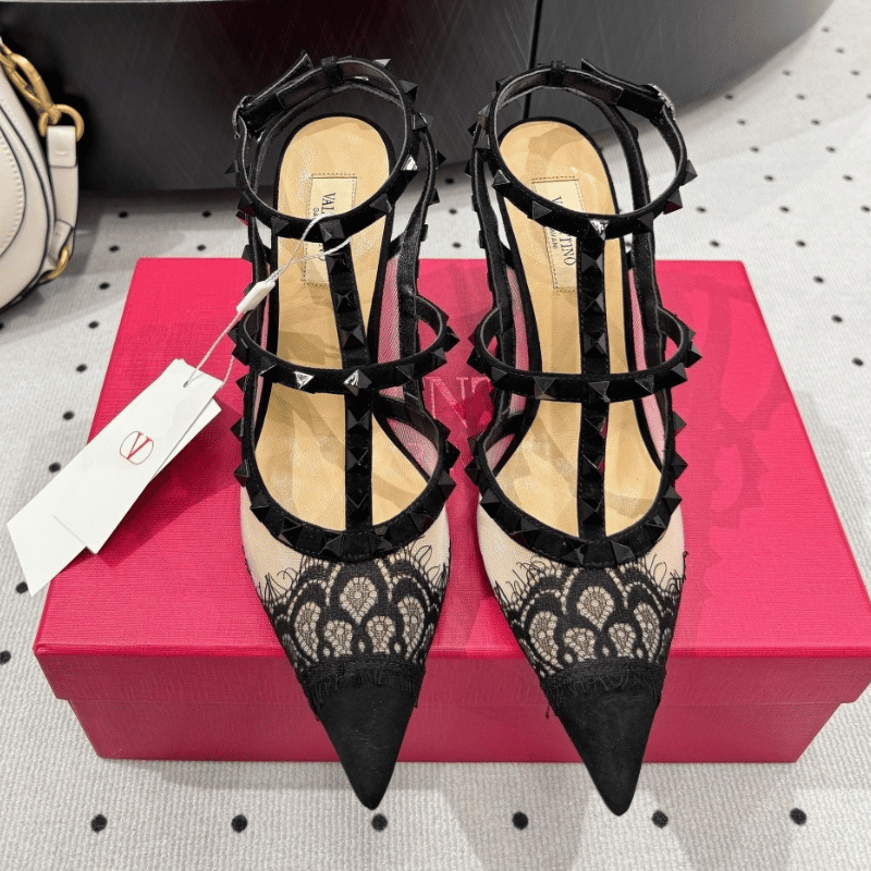 VALENTINO 25 FW NEW High Heels,Black