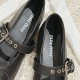 MIUMIU Leather ballerinas Black MIUMIU Leather ballerinas Black