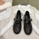 MIUMIU Leather ballerinas Black MIUMIU Leather ballerinas Black
