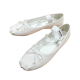 MIUMIU White Satin ballerinas MIUMIU White Satin ballerinas