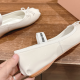 MIUMIU White Satin ballerinas MIUMIU White Satin ballerinas