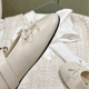 MIUMIU Leather ballerinas White MIUMIU Leather ballerinas White