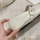 MIUMIU Leather ballerinas White MIUMIU Leather ballerinas White