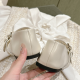 MIUMIU Leather ballerinas White MIUMIU Leather ballerinas White