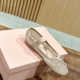 MIUMIU Mesh fabric ballerinas MIUMIU Mesh fabric ballerinas