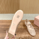MIUMIU Mesh fabric ballerinas MIUMIU Mesh fabric ballerinas