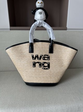 AlexanderWang X BVLGARI Latest style of denim fabric handbag , crossbody bag