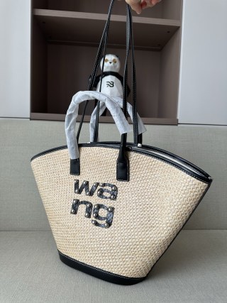 AlexanderWang X BVLGARI Latest style of denim fabric handbag , crossbody bag