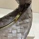 BOTTEGA VENETA Intrecciato Mini Jodie - Brown Handle Bags, Handbags