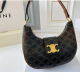 CELINE MEDIUM AVA TRIOMPHE BAG IN Triomphe Canvas and calfskin CELINE MEDIUM AVA TRIOMPHE BAG IN Triomphe Canvas and calfskin
