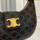 CELINE MEDIUM AVA TRIOMPHE BAG IN Triomphe Canvas and calfskin CELINE MEDIUM AVA TRIOMPHE BAG IN Triomphe Canvas and calfskin