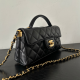 CHANEL Mini Classic Handbag Lambskin & Gold-Tone Metal Black CHANEL Mini Classic Handbag Lambskin & Gold-Tone Metal Black