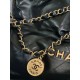 CHANEL 22 Handbag Shiny Calfskin & Gold-Tone Metal Black CHANEL 22 Handbag Shiny Calfskin & Gold-Tone Metal Black
