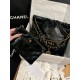 CHANEL 22 Handbag Shiny Calfskin & Gold-Tone Metal Black CHANEL 22 Handbag Shiny Calfskin & Gold-Tone Metal Black