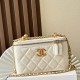 CHANEL 24C Pearl Crush Box Bag ,White 66039