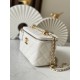 CHANEL 24C Pearl Crush Box Bag ,White 66039