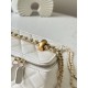 CHANEL 24C Pearl Crush Box Bag ,White 66039