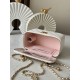 CHANEL 24C Pearl Crush Box Bag ,White 66039