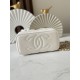 CHANEL 24C Pearl Crush Box Bag ,White 66039