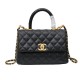 CHANEL coco handle Bag ,Black 2402 CHANEL coco handle Bag ,Black 2402