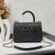 CHANEL coco handle Bag ,Black 2402 CHANEL coco handle Bag ,Black 2402