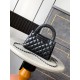 CHANEL 25c Kelly Handbag Black and Sliver AS4416 CHANEL 25c Kelly Handbag Black and Sliver AS4416