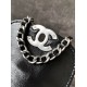 CHANEL 25c Kelly Handbag Black and Sliver AS4416 CHANEL 25c Kelly Handbag Black and Sliver AS4416