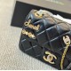 CHANEL Limited Edition Lucky Charm Badge Flap Bag