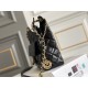 CHANEL Hobo Handbag Black with Golden Chain CHANEL Hobo Handbag Black with Golden Chain