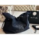CHANEL Denim XL Coco Cabas Tote Dark Blue 