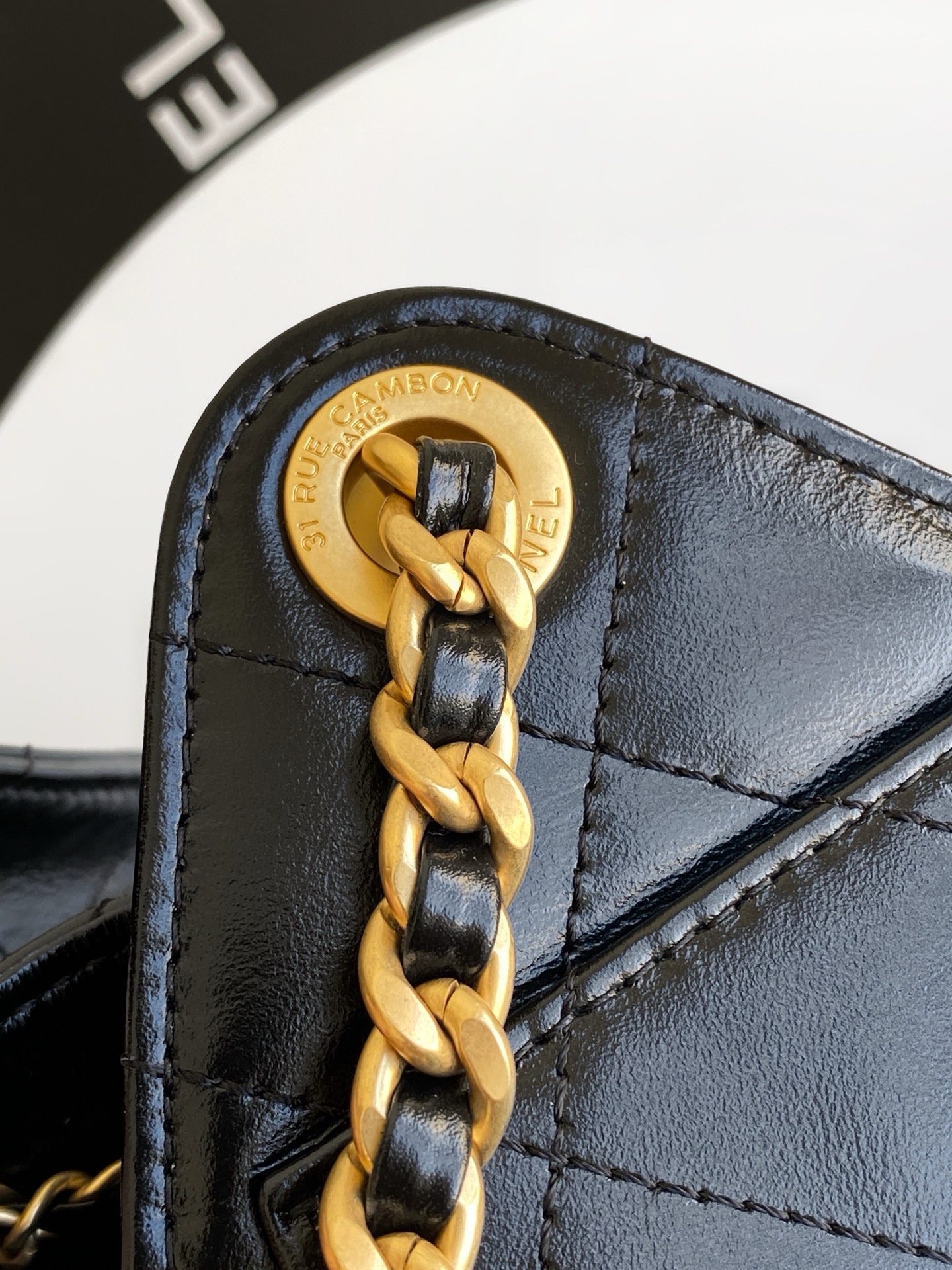 New Chanel Mini Black  25 Hobo Handbag 