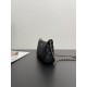CHANELCaviar Quilted Purse With Chain Black