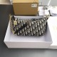 CHRISTIAN DIOR Oblique DiorStar Hobo Bag Blue