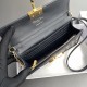 CHRISTIAN DIOR Oblique Miss Montaigne Mini Flap Bag Blue