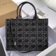 CHRISTIAN DIOR Dior Tote bag - Black Cannage Tweed 