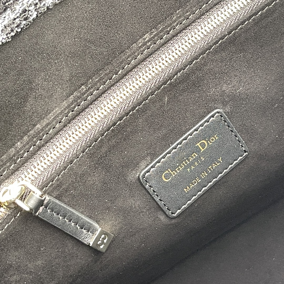 CHRISTIAN DIOR Dior Tote bag - Black Cannage Tweed 