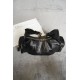 CHRISTIAN DIOR Large Grand Tour Multipocket Bag, Black Crinkled Calfskin
