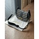 CHRISTIAN DIOR Medium 30 Montaigne Satchel Bag,Blue Dior Oblique Jacquard