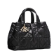 CHRISTIAN DIOR Medium Dior Toujours Bag,Black Macrocannage Calfskin